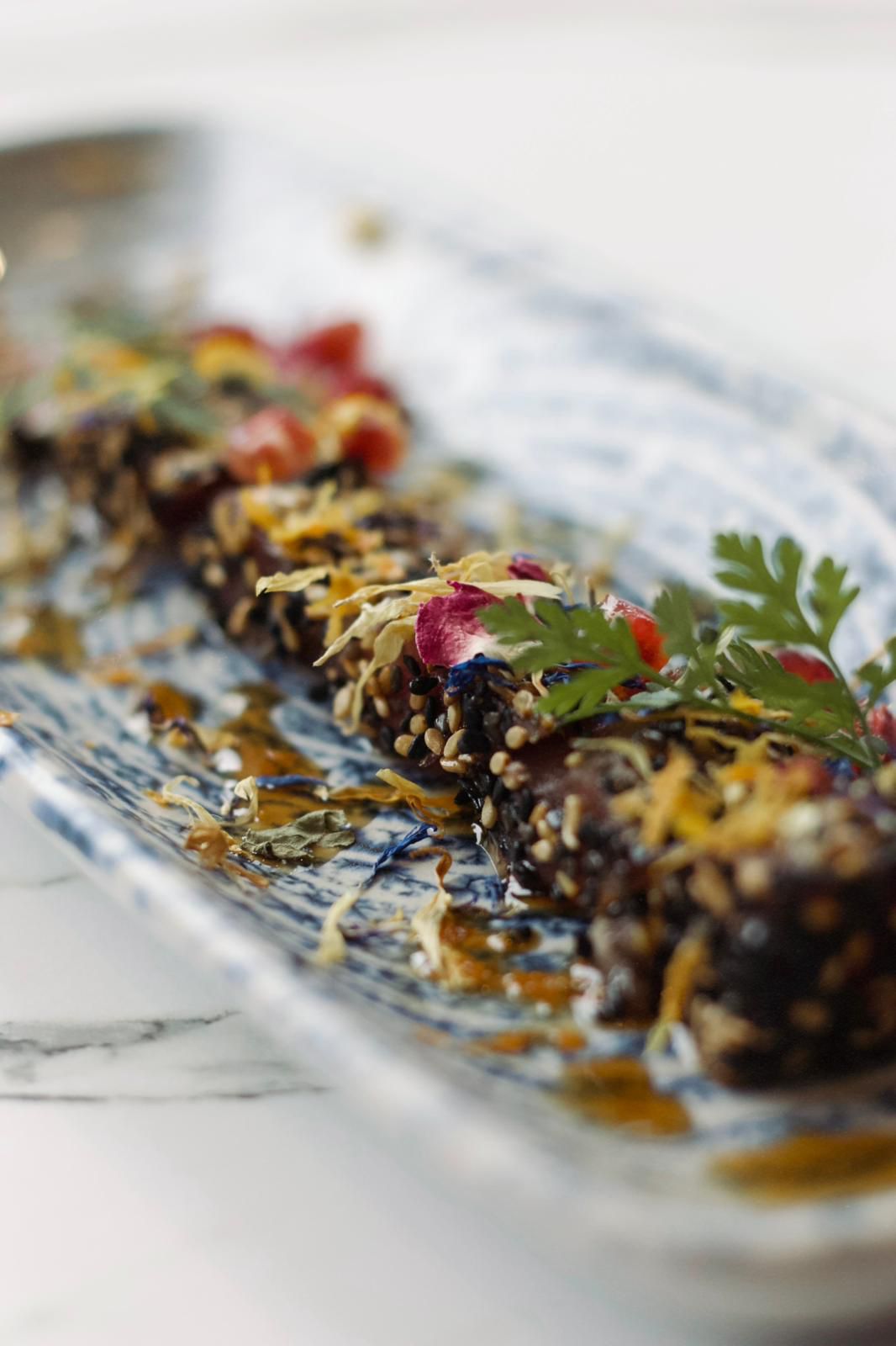Tataki de Thon Mariné