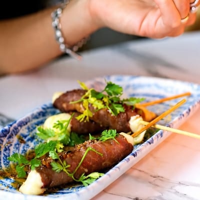 Brochette Bœuf & Fromage – Felicia Deauville